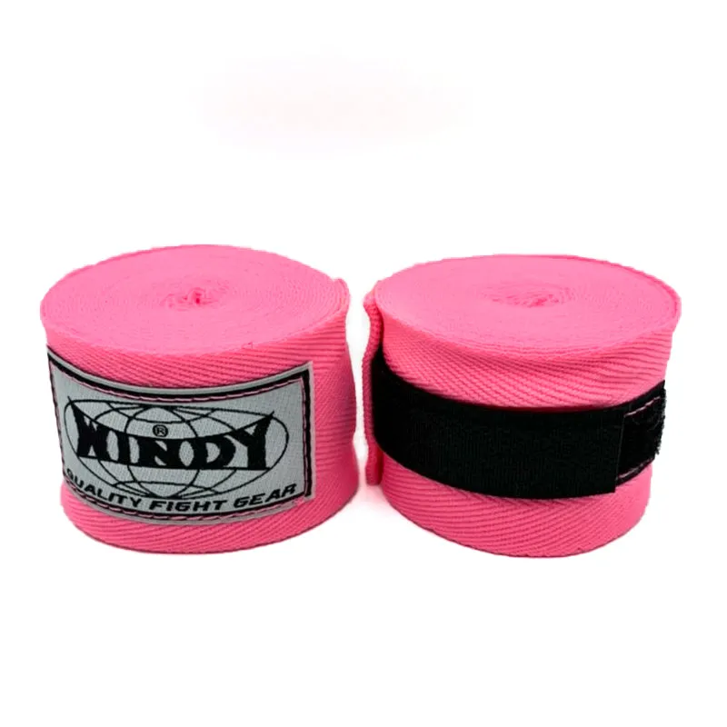 WINDY WHW MUAY THAI BOXING HANDWRAPS Elastic Cotton 5 m Vary Colours