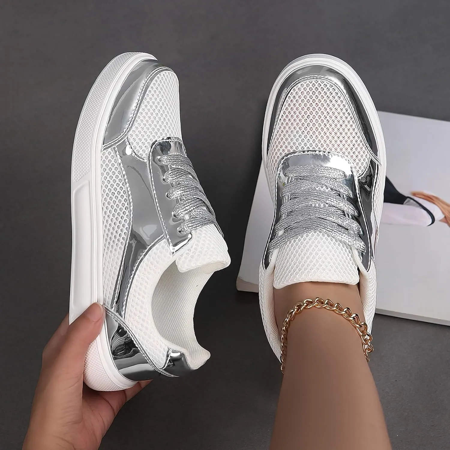 Womens Running Shoes Walking Men's Shoes Casual Women's Fashion Sneakers Sneakers Walking Non Slip Lightweight Basketball Shoe Cross Trainer Shoe