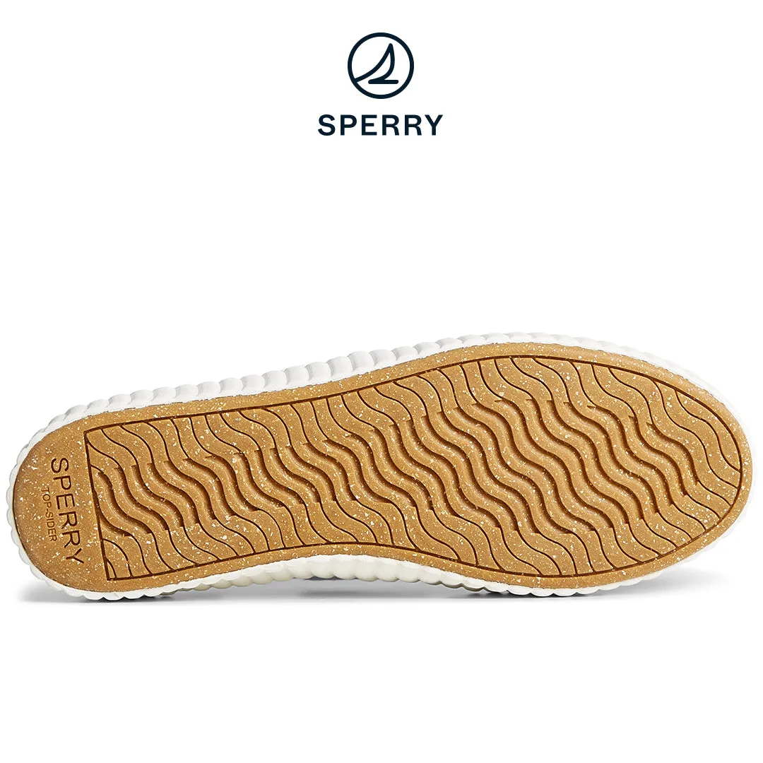 Women's SeaCycled™ Pier Wave Platform Boat Sneakers - White (STS88788)