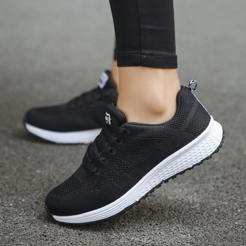 Womens Slip on Walking Shoes Comfort Lightweight Breathable Running Shoes for Women Jogging Woman Shoes Casual Platform Sneakers Steel Toe Tennis Shoe Trainers Shoe