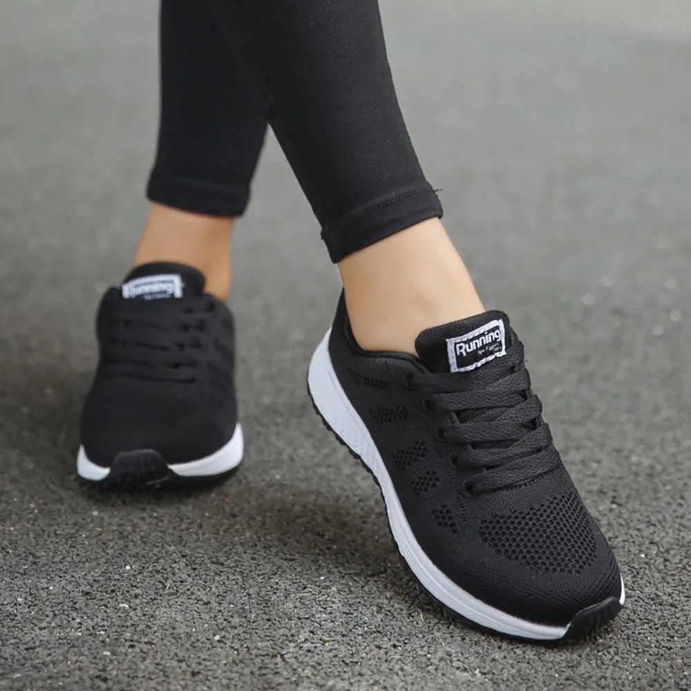 Womens Slip on Walking Shoes Comfort Lightweight Breathable Running Shoes for Women Jogging Woman Shoes Casual Platform Sneakers Steel Toe Tennis Shoe Trainers Shoe