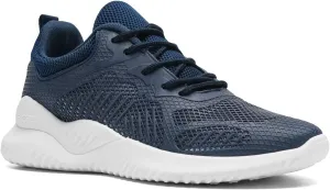 Womens Tennis Running Shoes Unisex Lightweight Breathable Walking Shoes Ultra Soft Flying Knitting Lace Up Fashion Sneakers Non slip Athletic Trainers Casual Sports Shoes ( Women 10.5,Men 9)